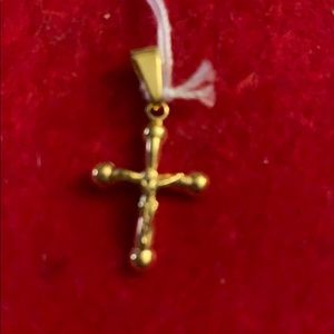 18Karats Gold filled Crucifix